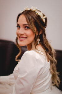 Novia soriendo VIP